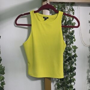 Express Neon Yellow Tank Top